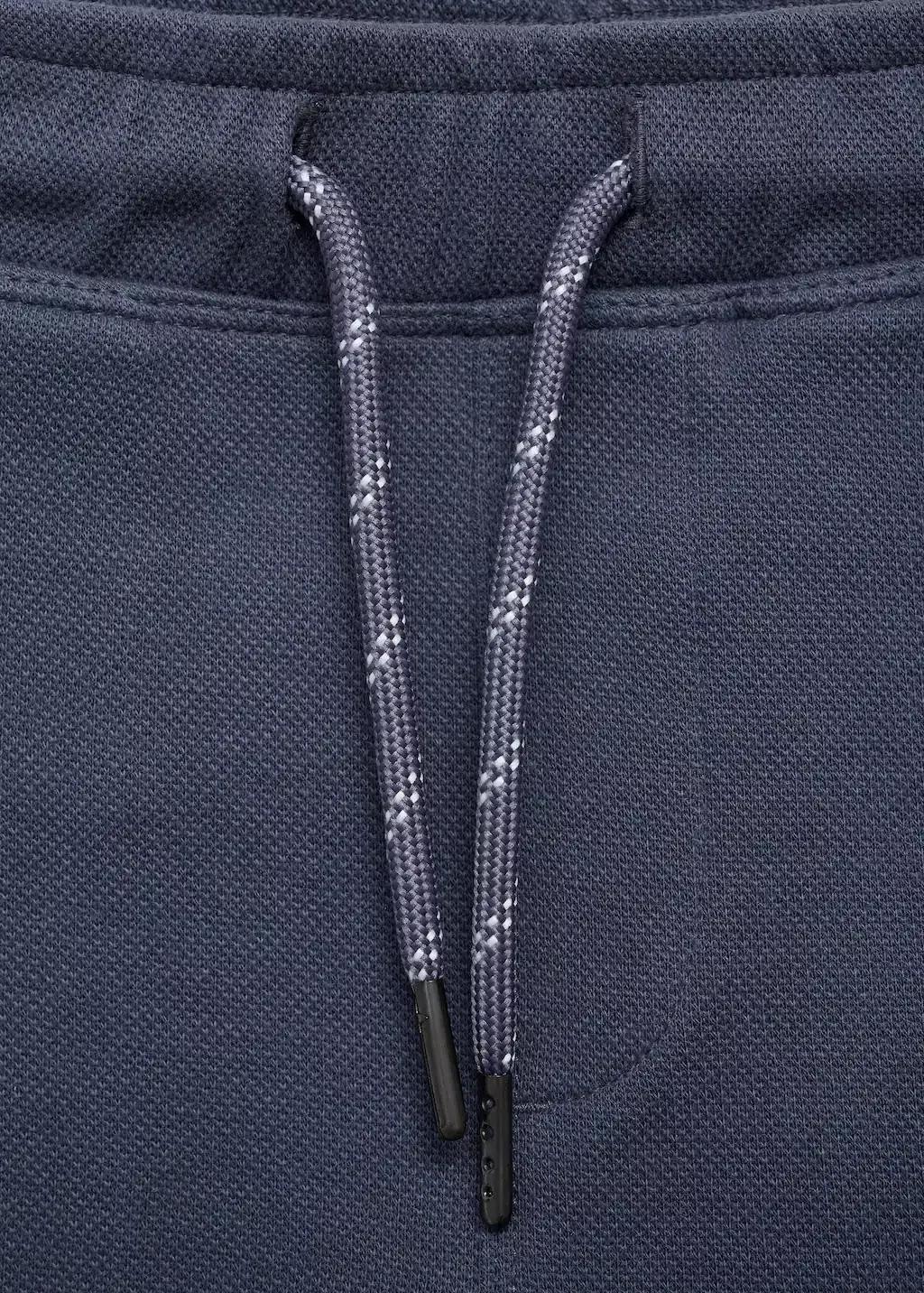 Blue Drawstring Jogger Trousers, Kids Boy, , large image number 2