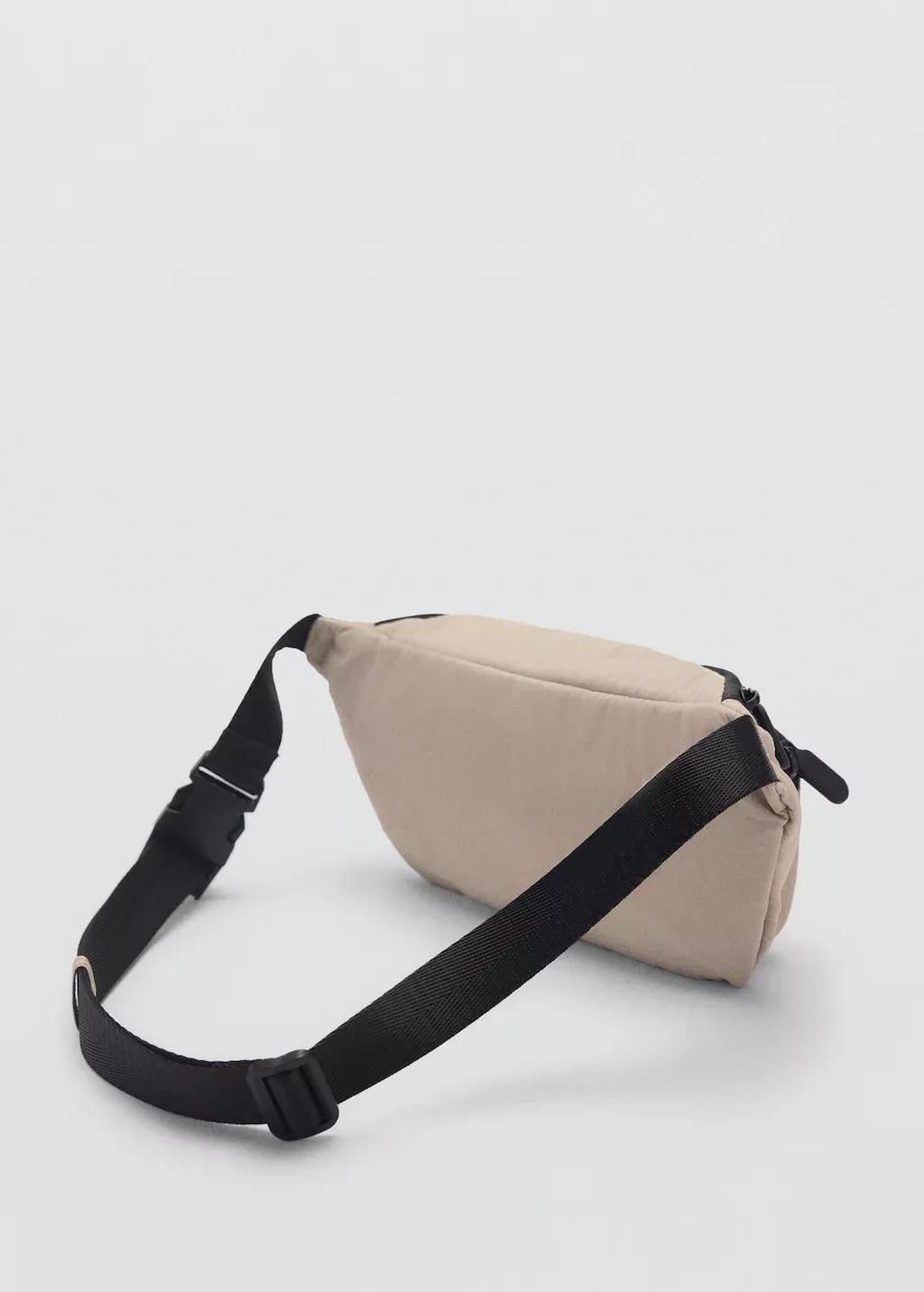 White Dual Compartment Money Belt, Kids Boy, Natural White, large image number 1
