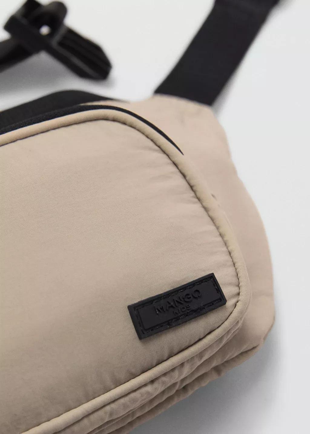 White Dual Compartment Money Belt, Kids Boy, Natural White, large image number 4