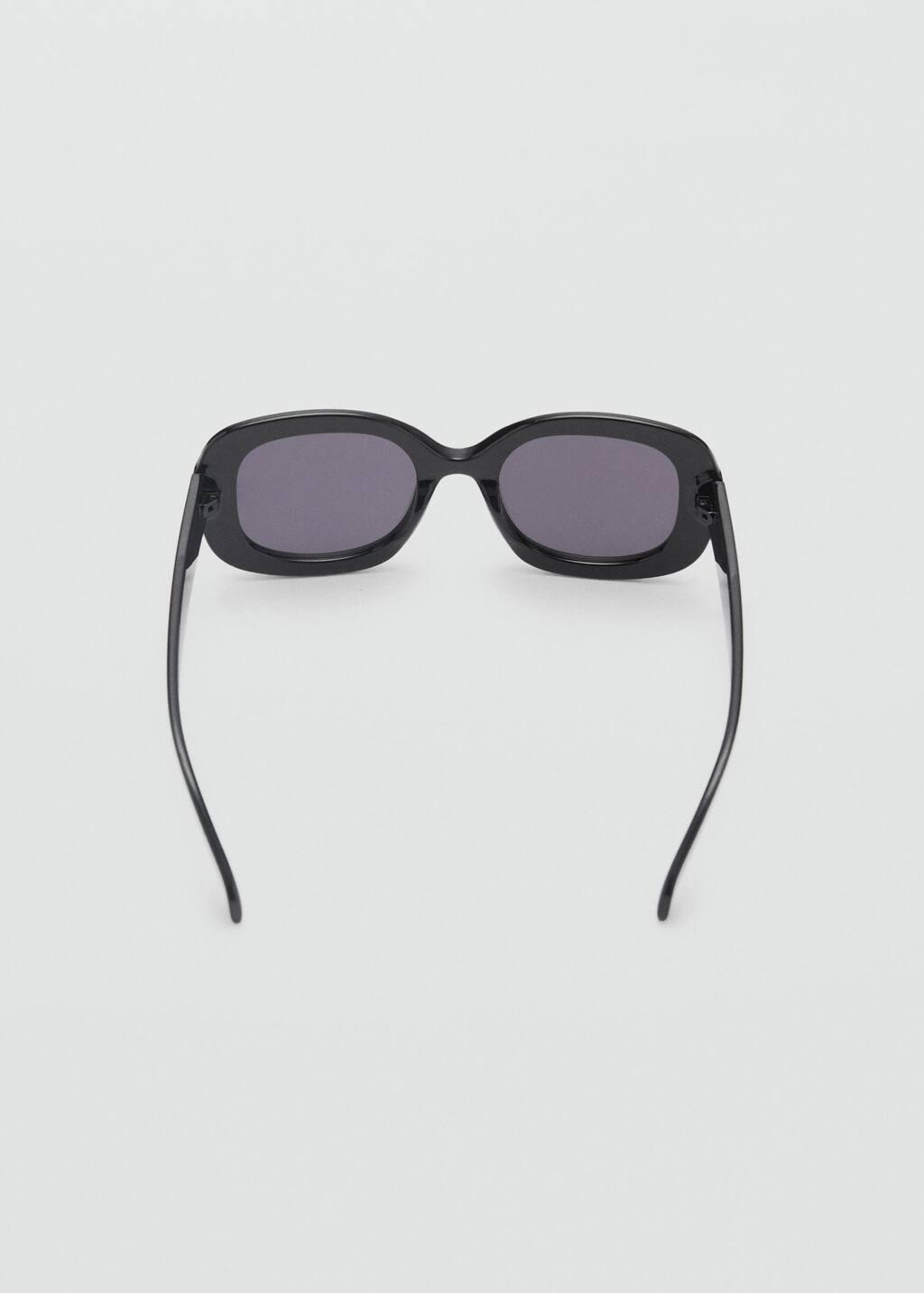 Black Squared Frame Sunglasses, 0201_99, large image number 1