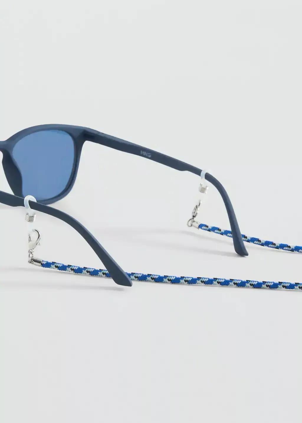Blue Sunglasses Braided Chain, Kids Boy, , medium