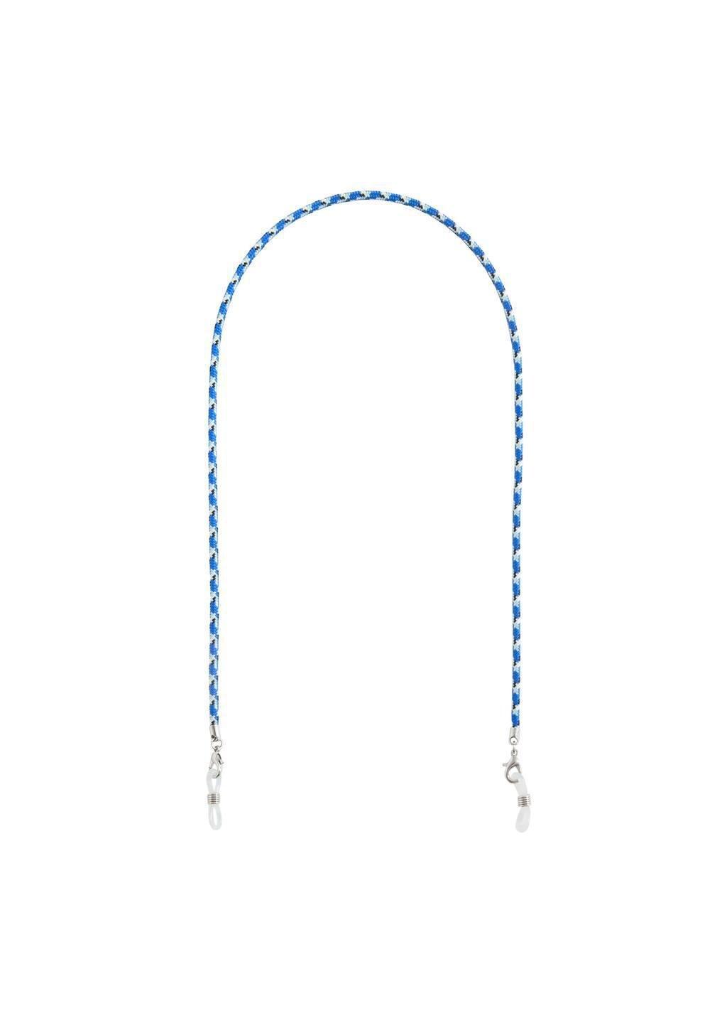 Blue Sunglasses Braided Chain, Kids Boy, Medium Blue, large image number 2