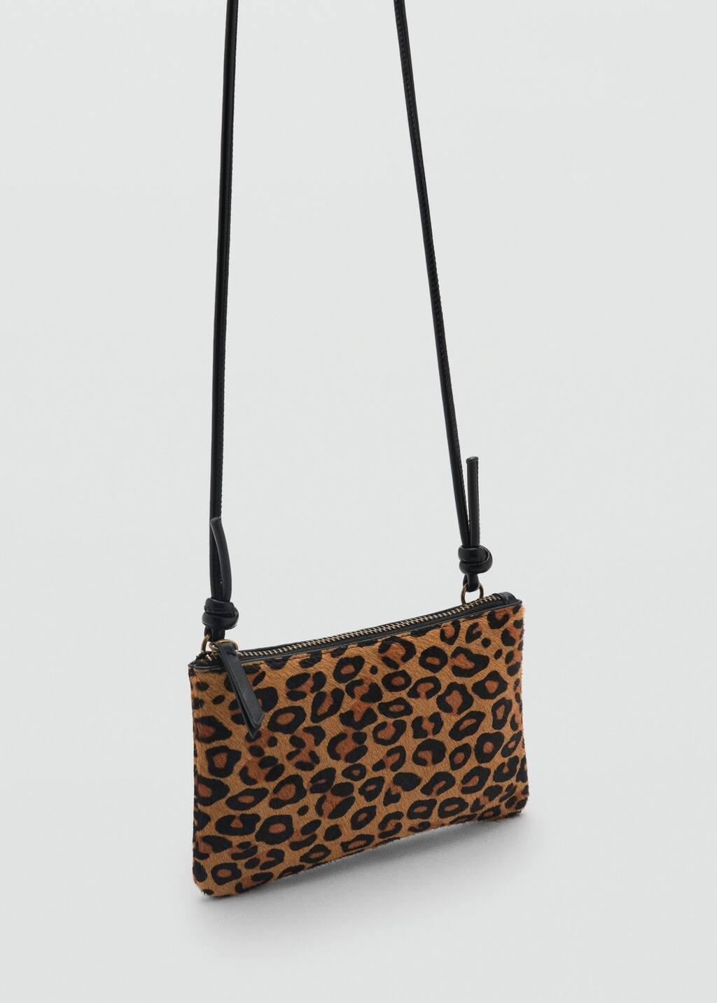 Printed Mini Bag Girls, Kids Girls, Medium Brown, large image number 0