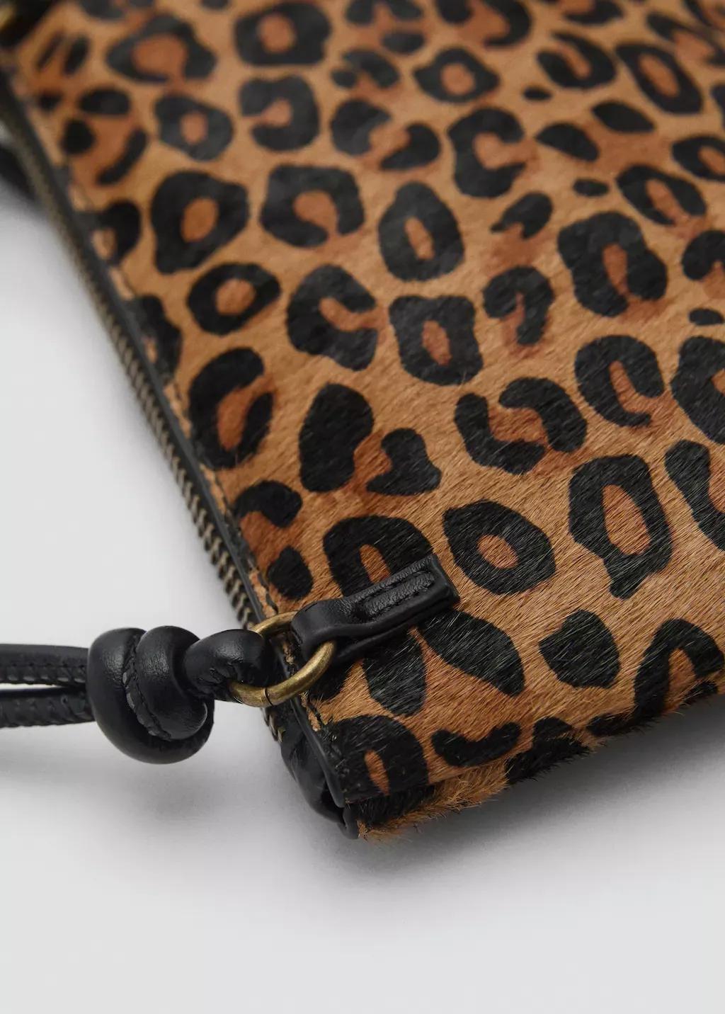 Printed Mini Bag Girls, Kids Girls, Medium Brown, large image number 1