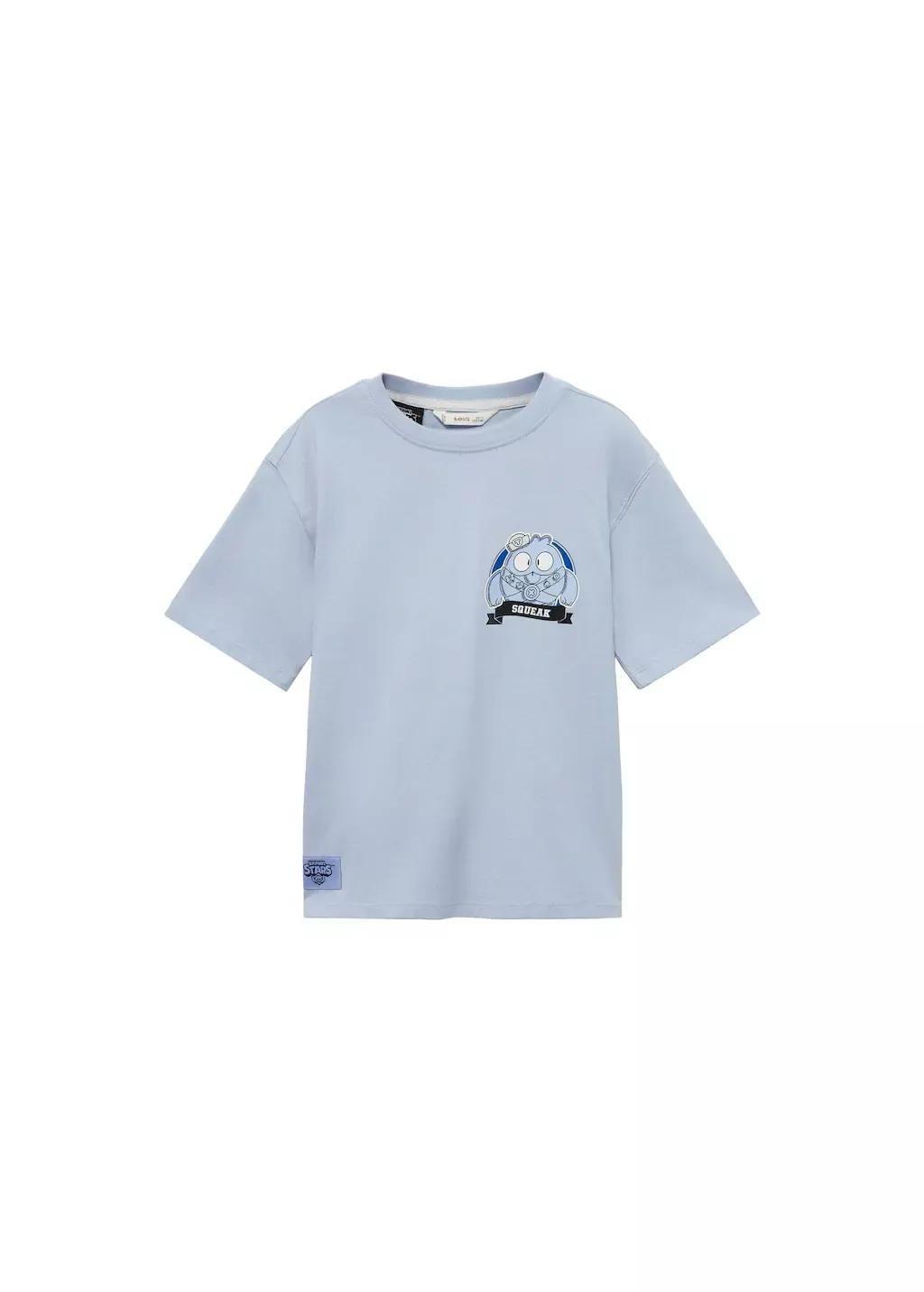 Blue Lt Pastel Brawl Stars T-Shirt, Kids Boy, , large image number 0