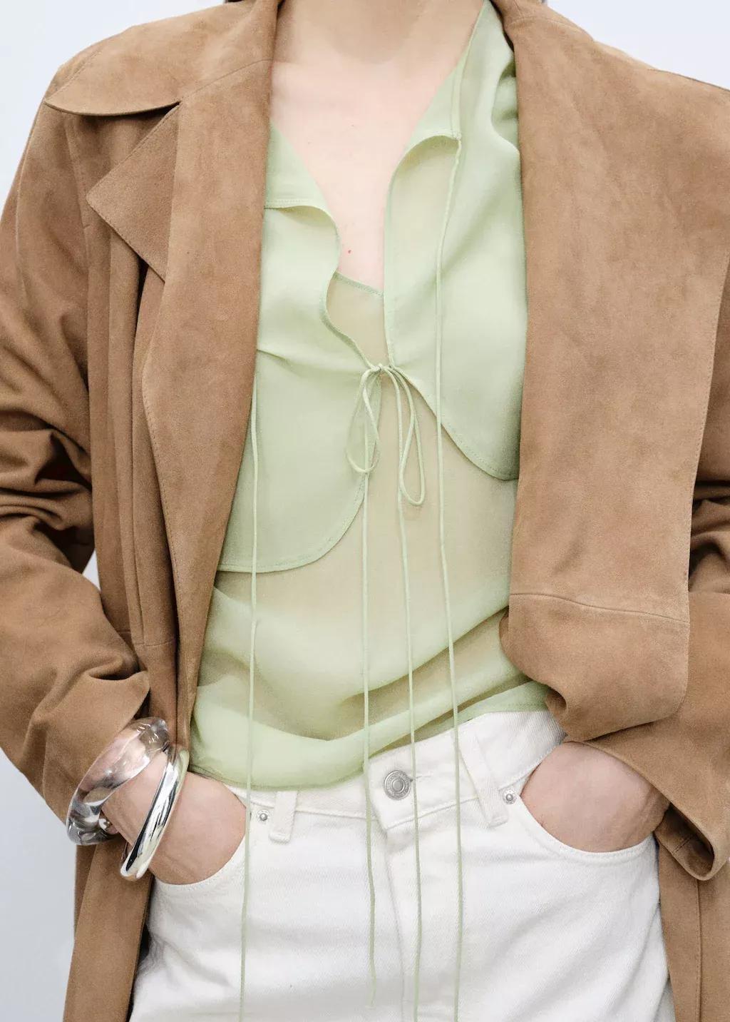 Combined Frills Ruffle Blouse, , large image number 2
