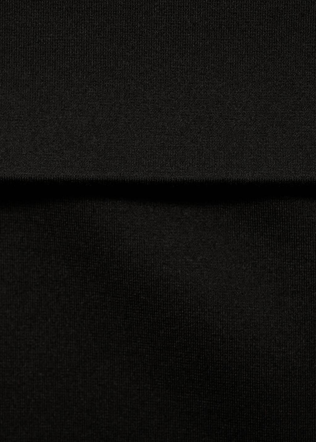 Black Off-Shoulder Top, , large image number 2