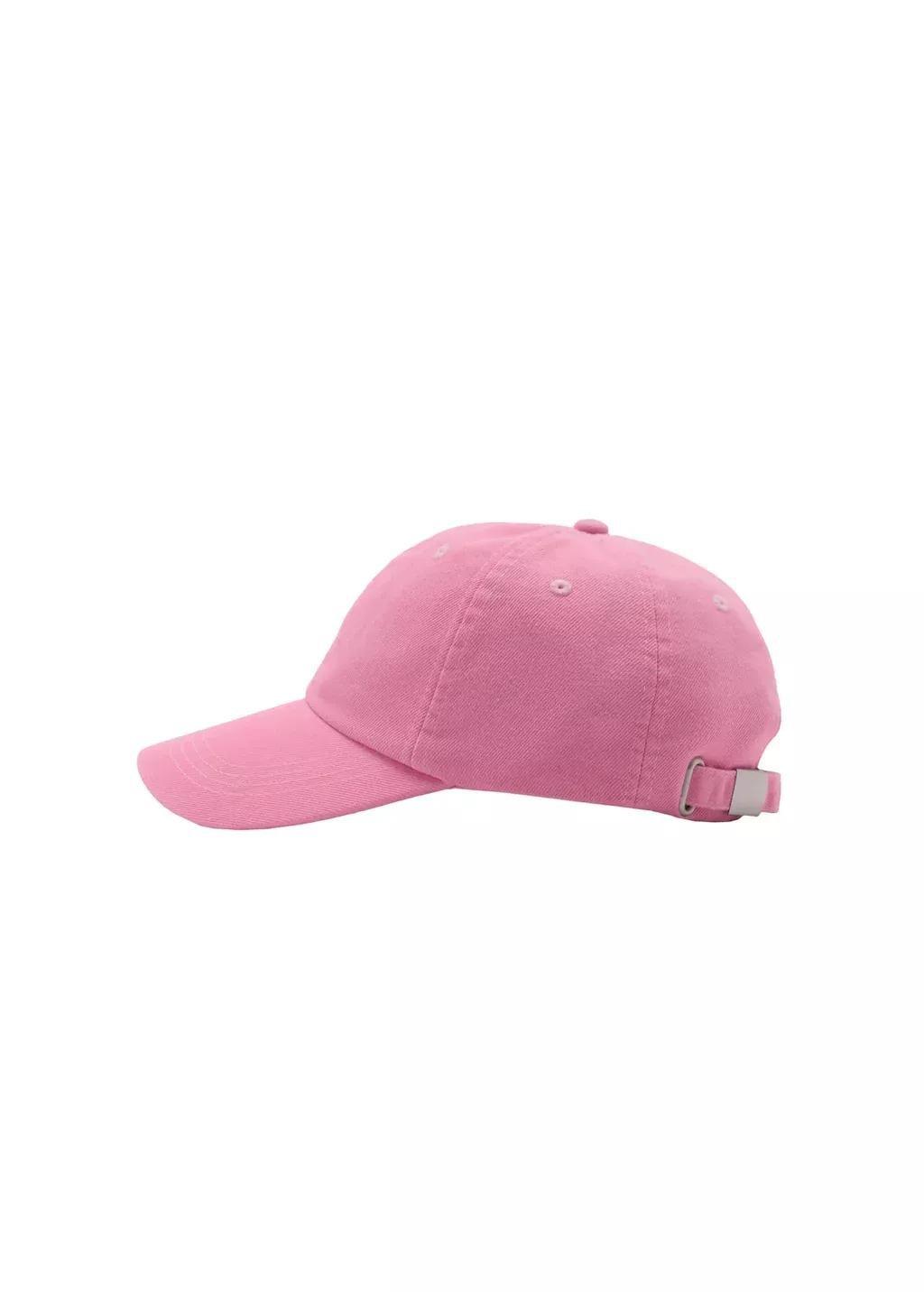 Pink Cotton Visor Cap, 0201_85, large image number 3