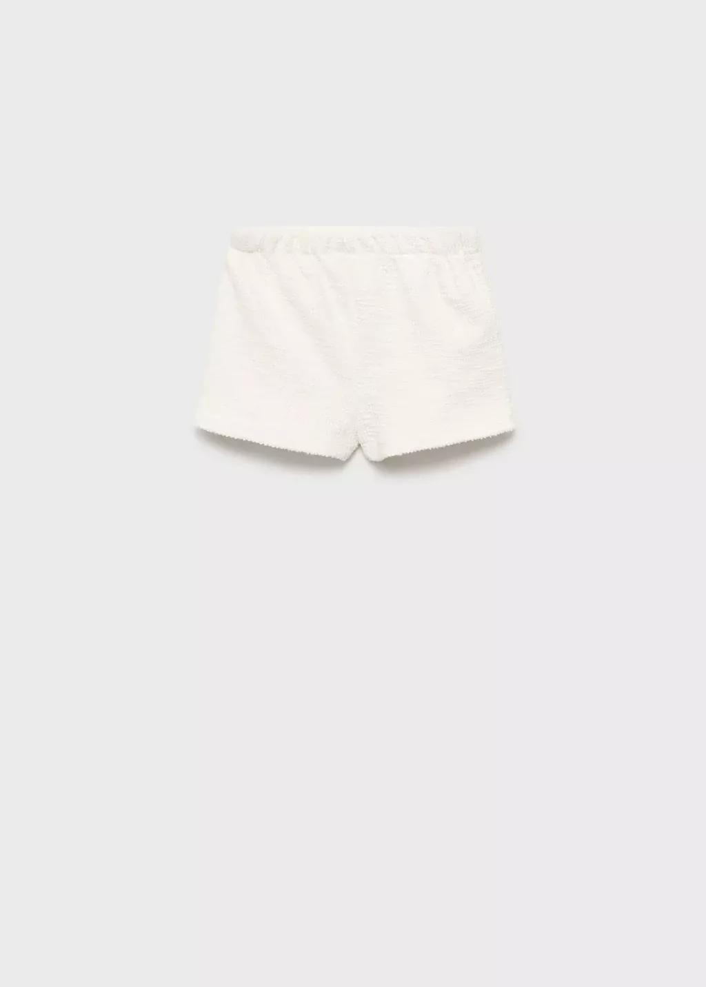 White Skort With Bow, Baby Girl, , large image number 2