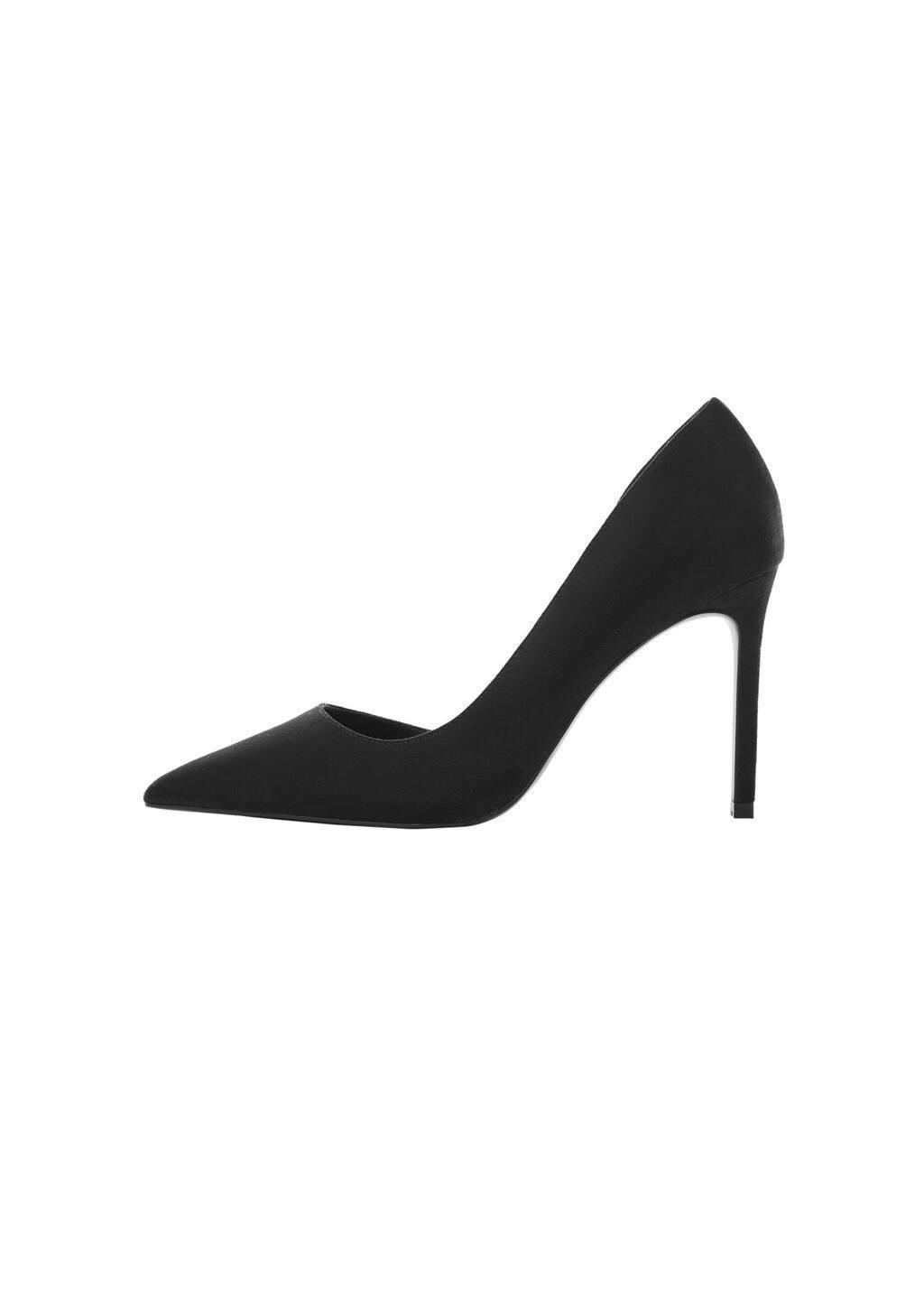 Black Asymmetrical Heeled Shoes, , large image number 3
