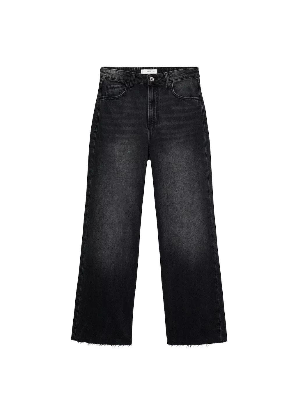 Grey Wide leg Jeans With High Waist Danila, , large image number 2