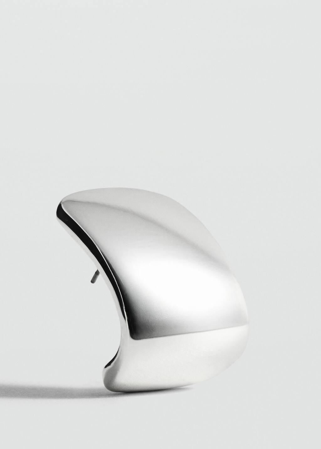 Silver Hoop Creole, Silver, large image number 0
