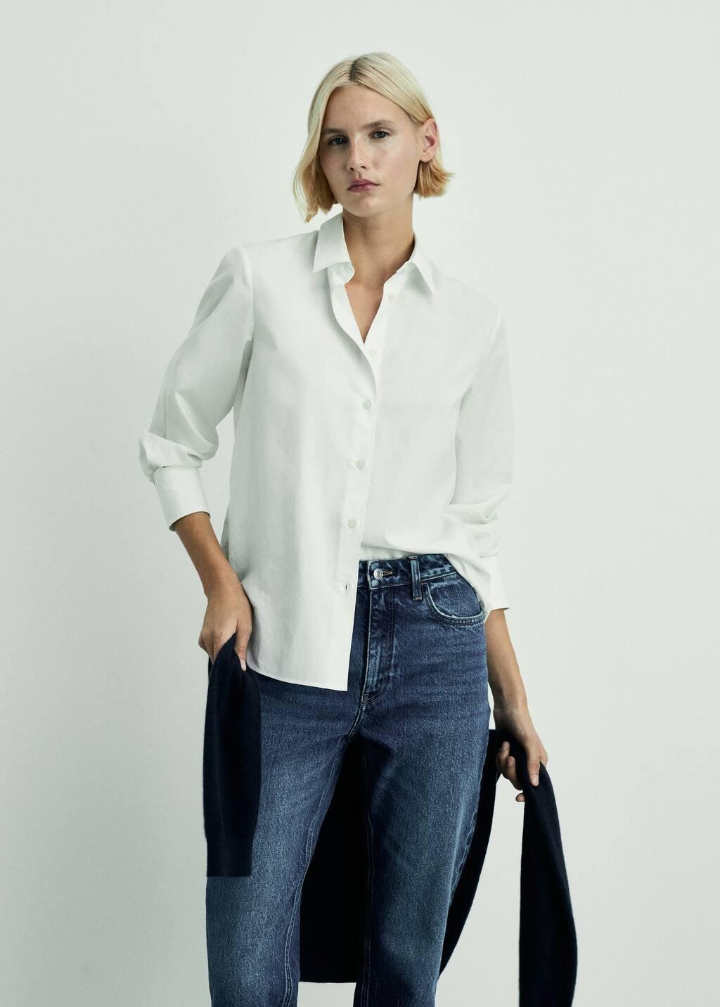 Blue Mom Jeans With High Waist Mom2000, , large image number 1