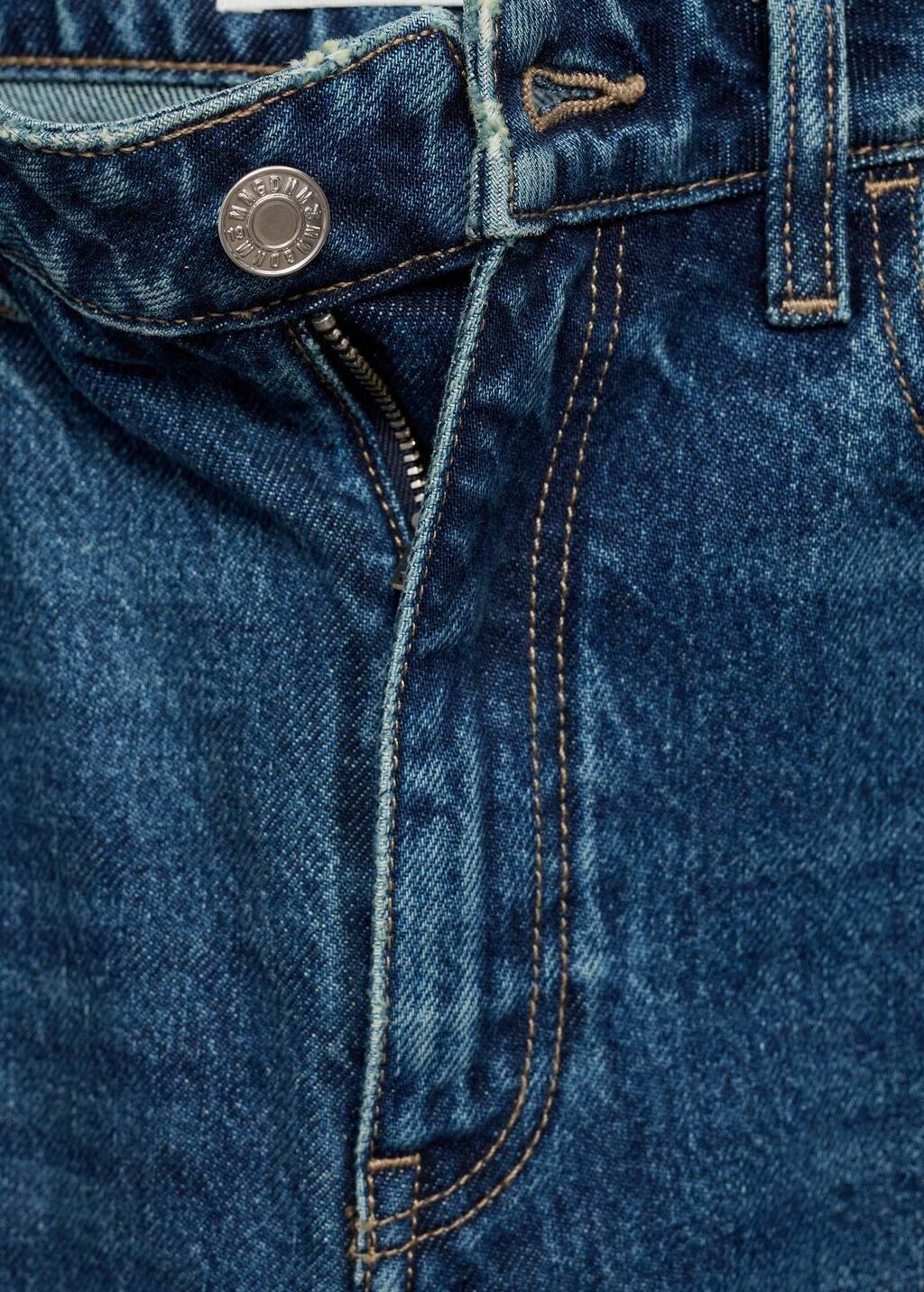 Blue Mom Jeans With High Waist Mom2000, , large image number 8