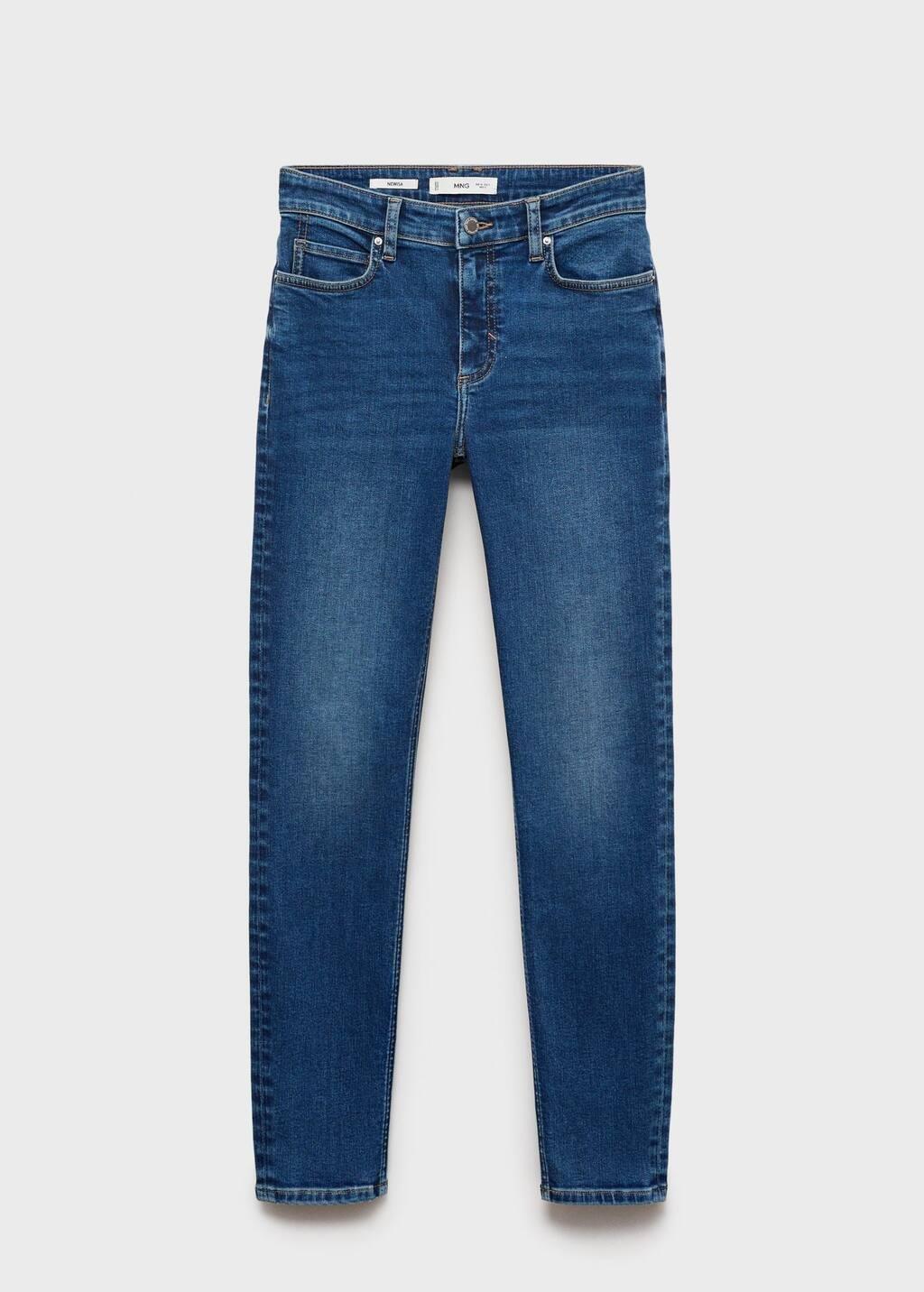 Blue Skinny Jeans Newisa With Medium Waist, , large image number 4