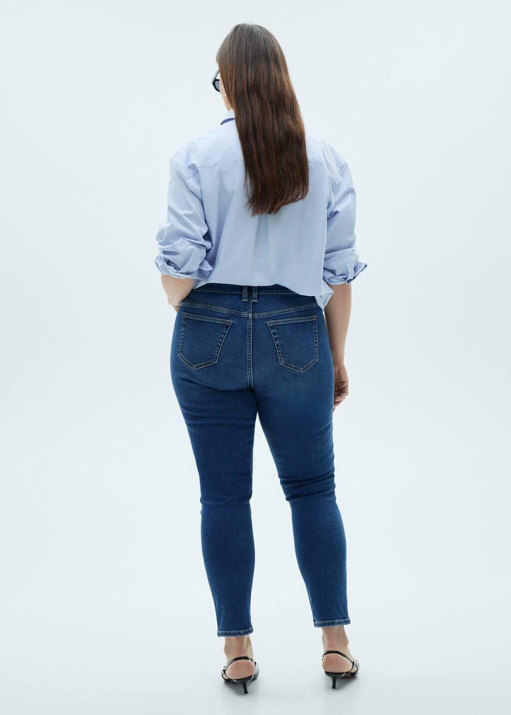 Blue Skinny Jeans Newisa With Medium Waist, , large image number 5