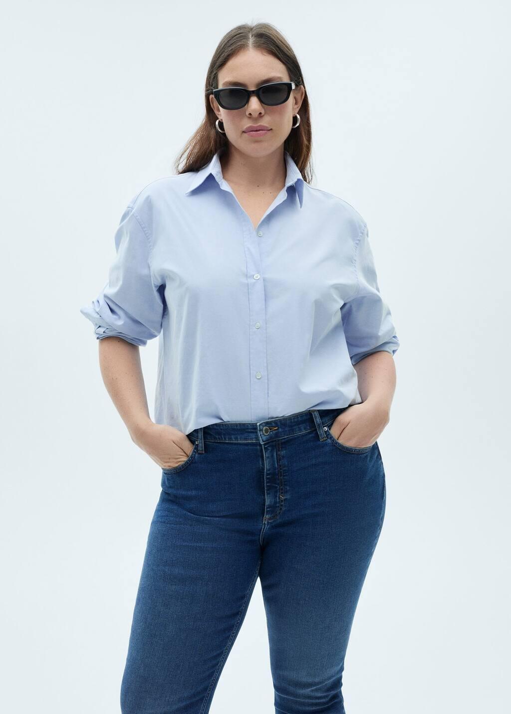 Blue Skinny Jeans Newisa With Medium Waist, , large image number 6