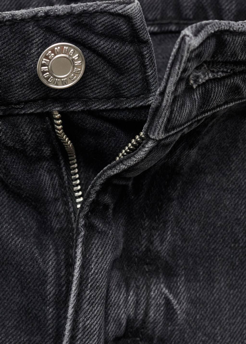 Black Mom Jeans With High Waist Mom2000, , large image number 7