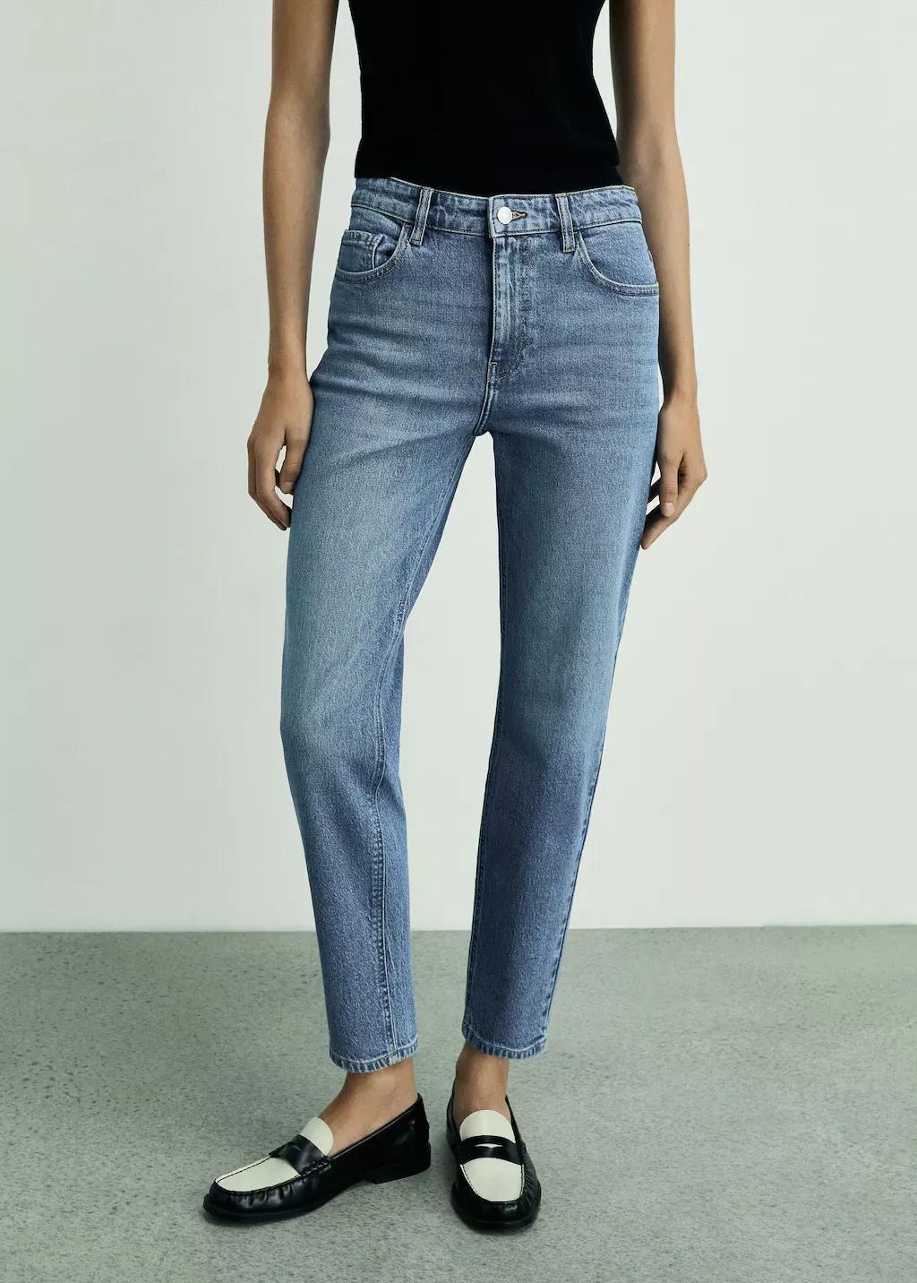Blue New Mom Comfort High-Rise Jeans, , large image number 0