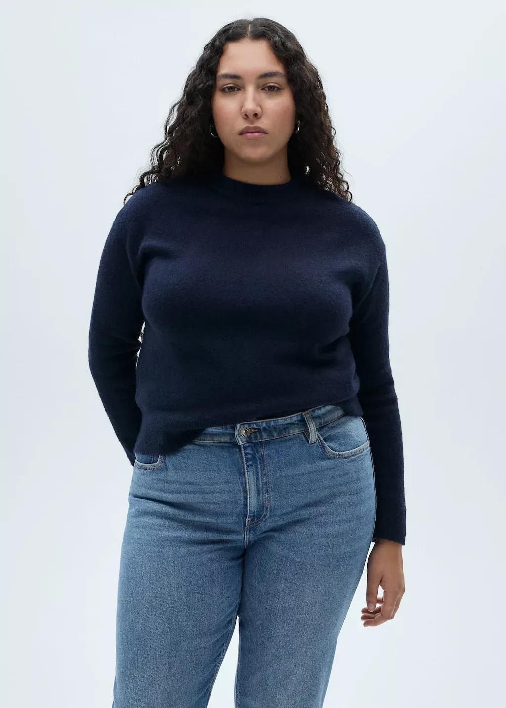 Blue New Mom Comfort High-Rise Jeans, , large image number 5