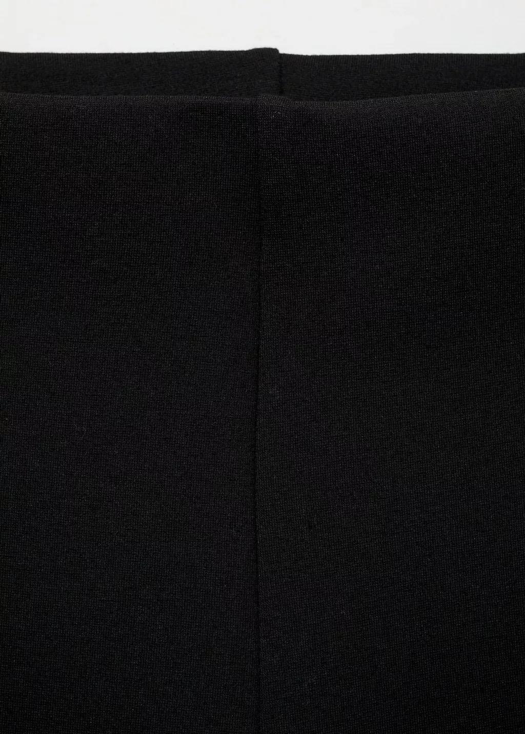 Black Flared Leggings, , large image number 4