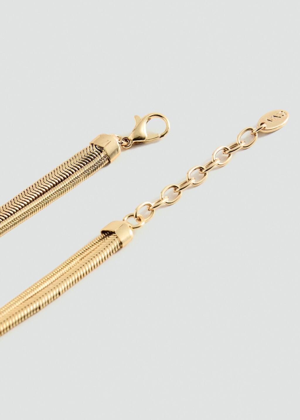 Gold Selena Necklace, Gold, large image number 1