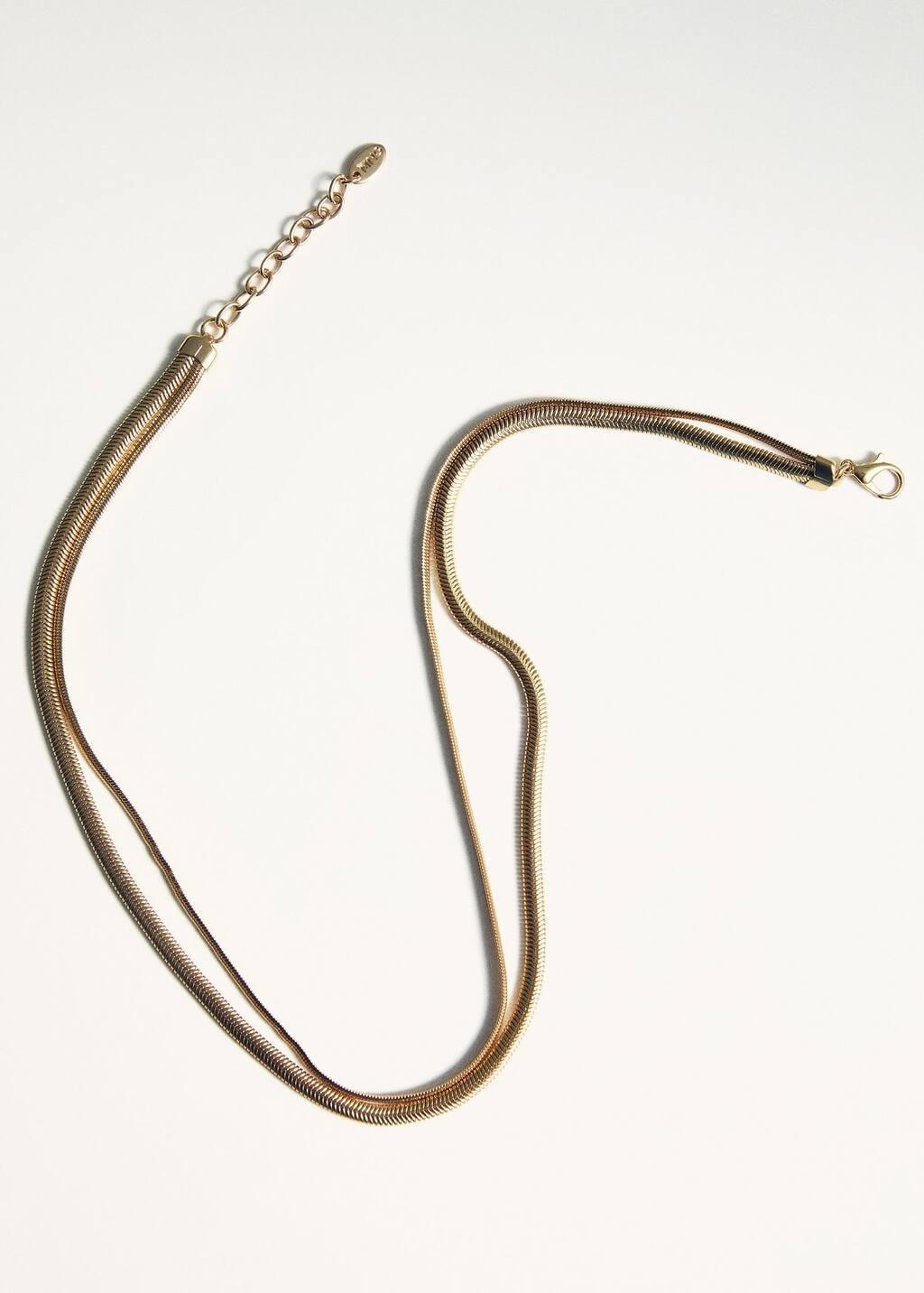 Gold Selena Necklace, Gold, large image number 2