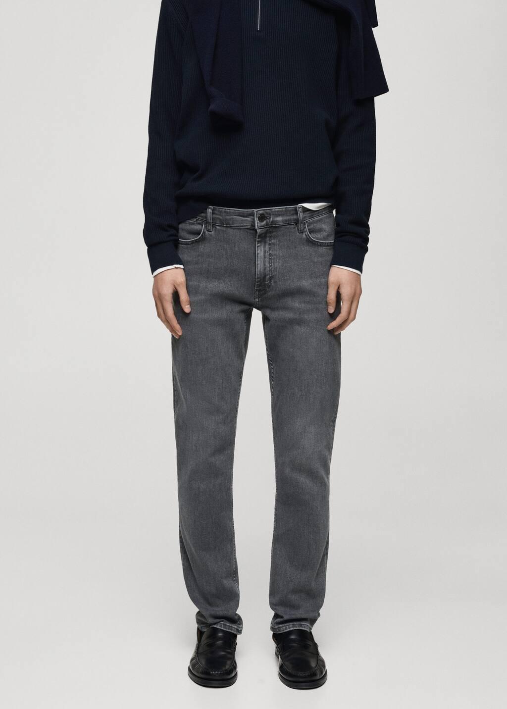 OPEN GREY Slim fit Ultra Soft Touch Patrick jeans, , large image number 0