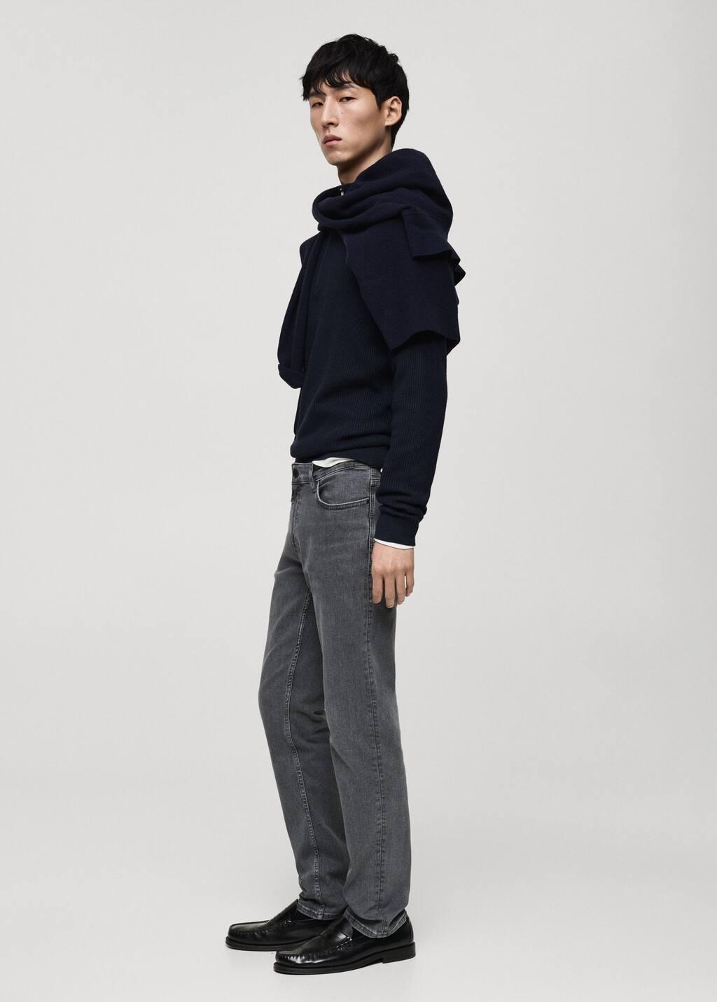 OPEN GREY Slim fit Ultra Soft Touch Patrick jeans, , large image number 3