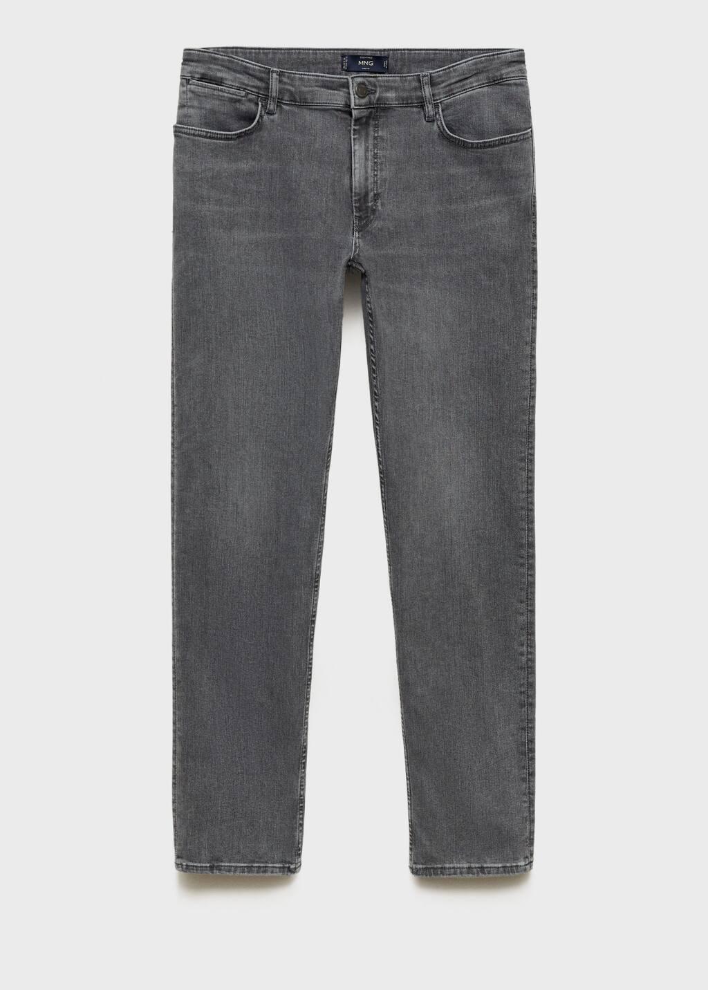 OPEN GREY Slim fit Ultra Soft Touch Patrick jeans, , large image number 4