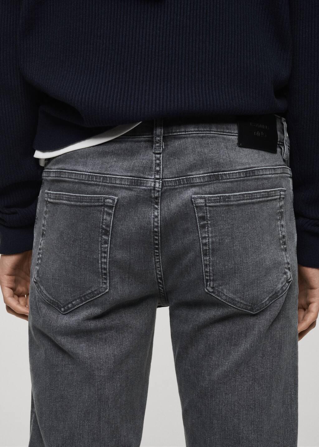 OPEN GREY Slim fit Ultra Soft Touch Patrick jeans, , large image number 5