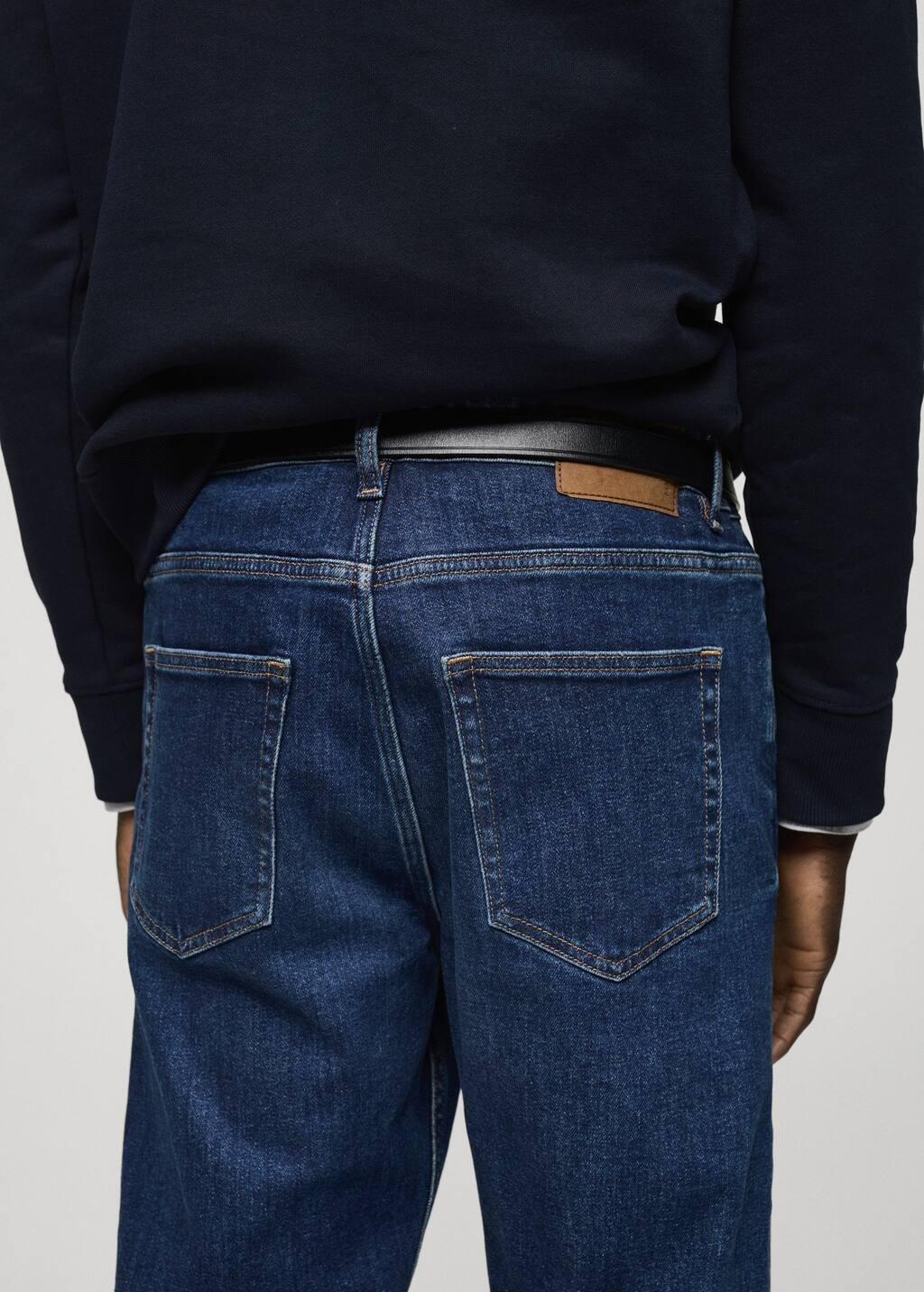 Blue Slim Fit Jeans Jan, , large image number 4