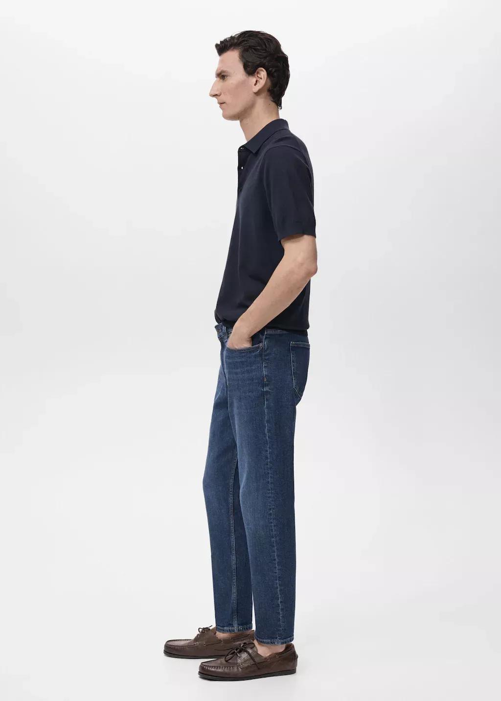 Blue Slim Fit Jeans Jan, , large image number 7