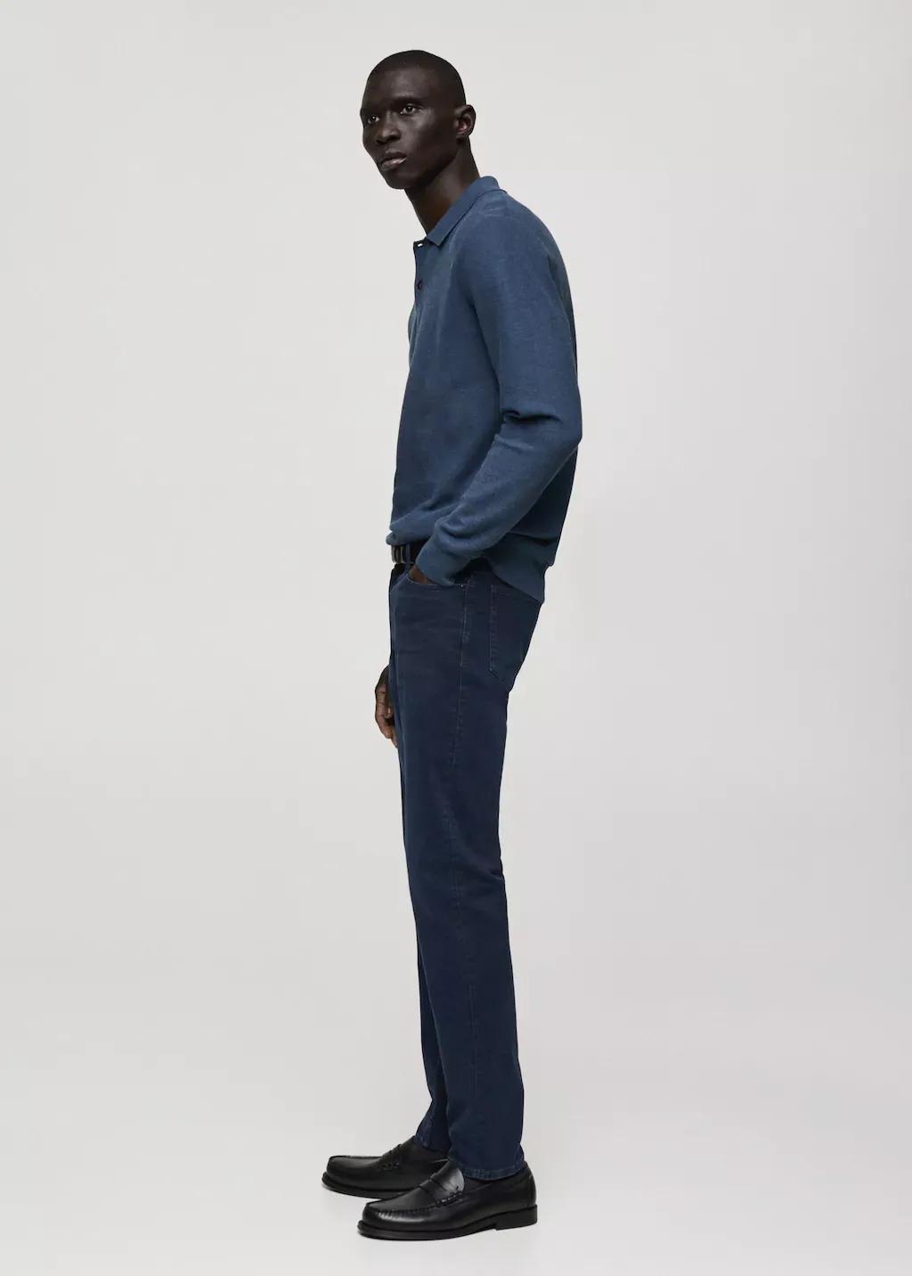 Blue Slim Fit Ultra Soft Touch Patrick Jeans, , large image number 3