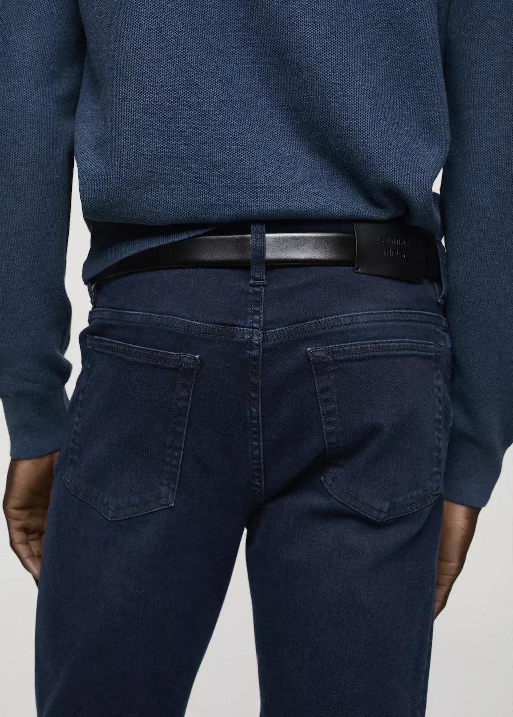 Blue Slim Fit Ultra Soft Touch Patrick Jeans, , large image number 5