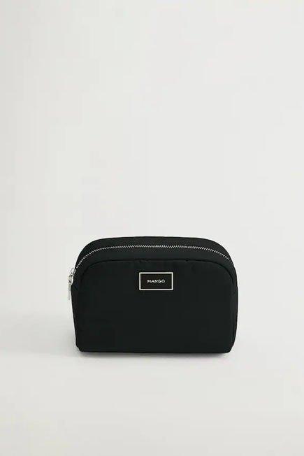 Black Saffiano-Effect Wallet, Women, , large image number 0