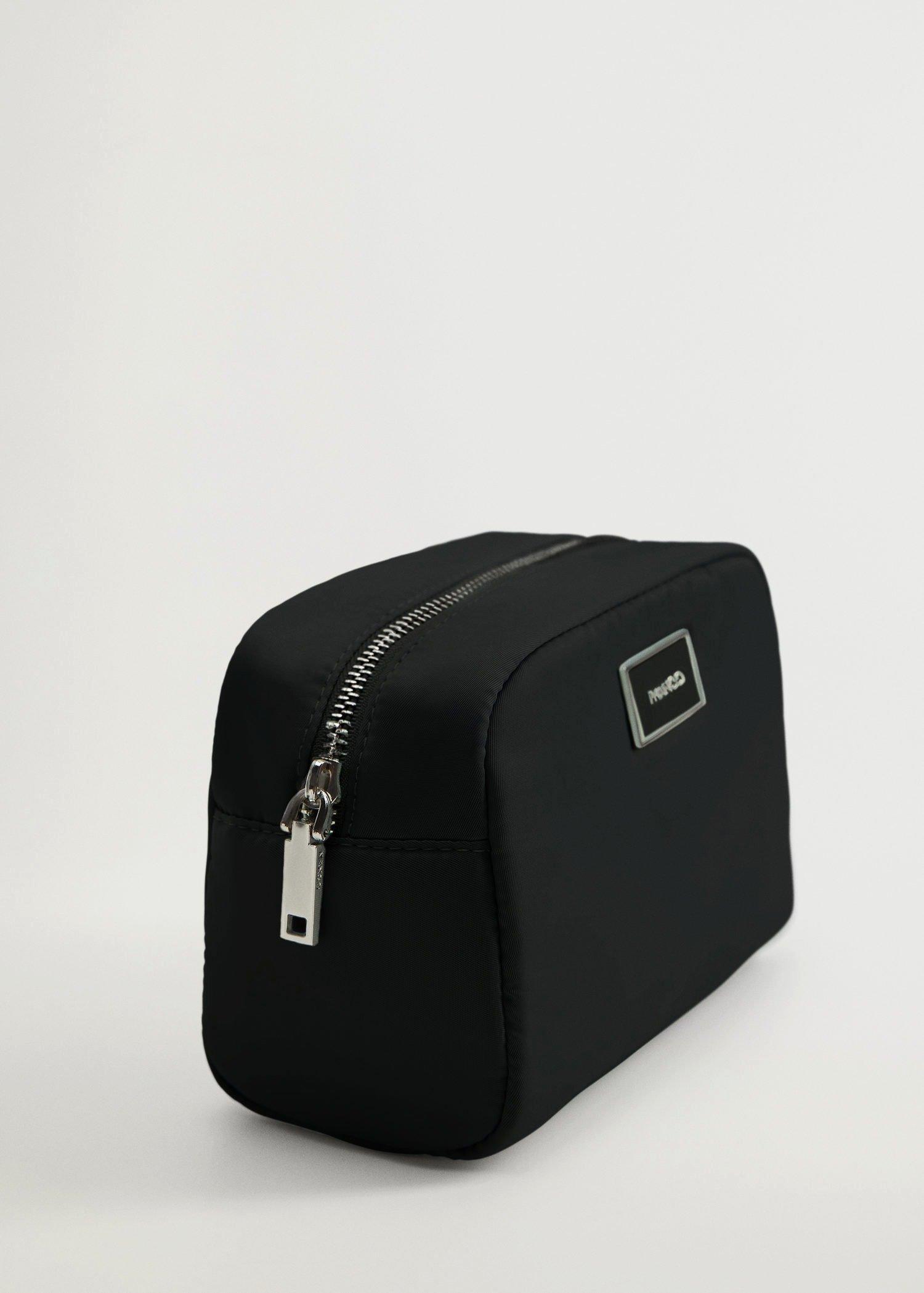 Black Saffiano-Effect Wallet, Women, , large image number 1