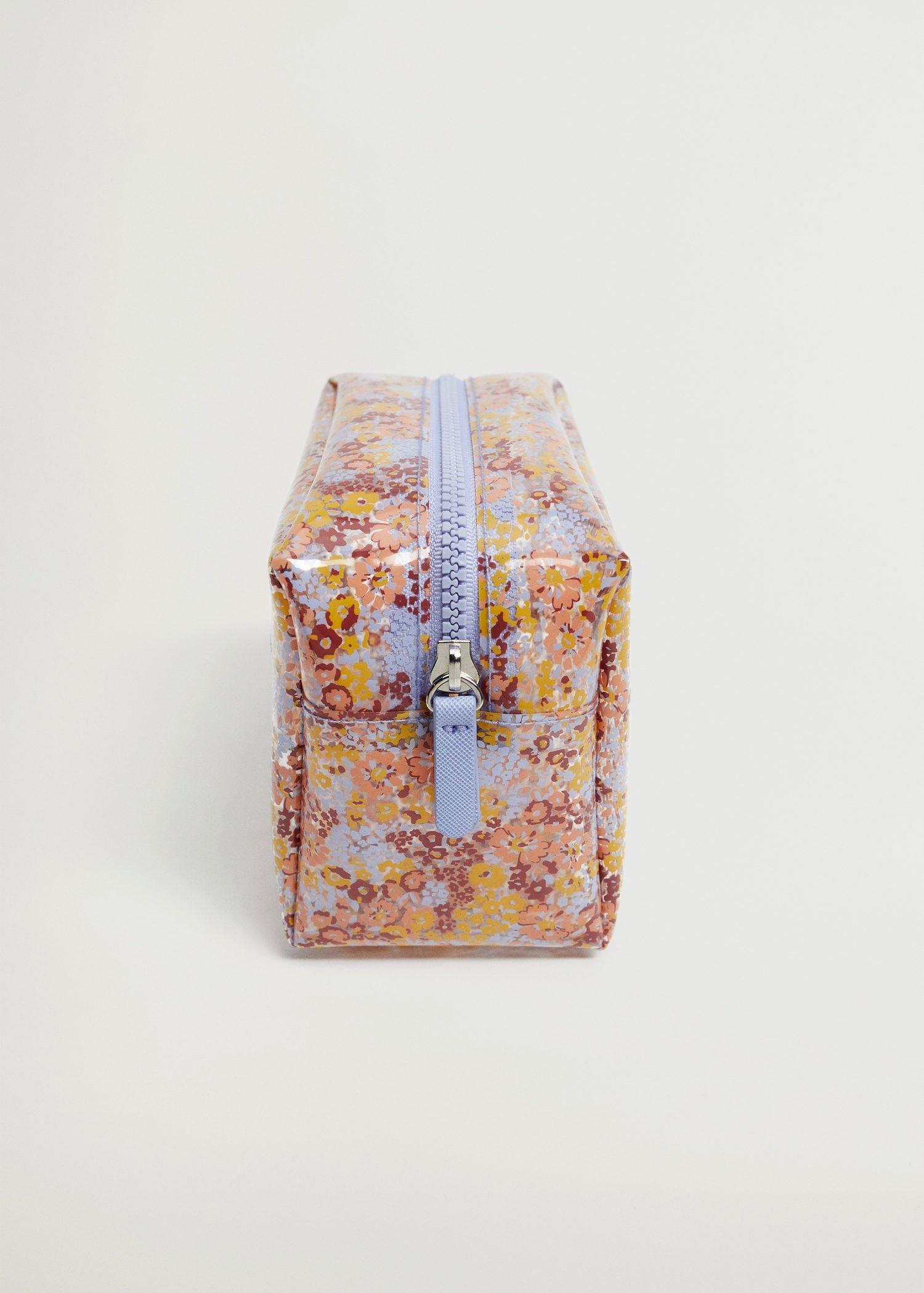 Light Pastel Purple Polka Dot Vinyl Bag, Women, , large image number 1