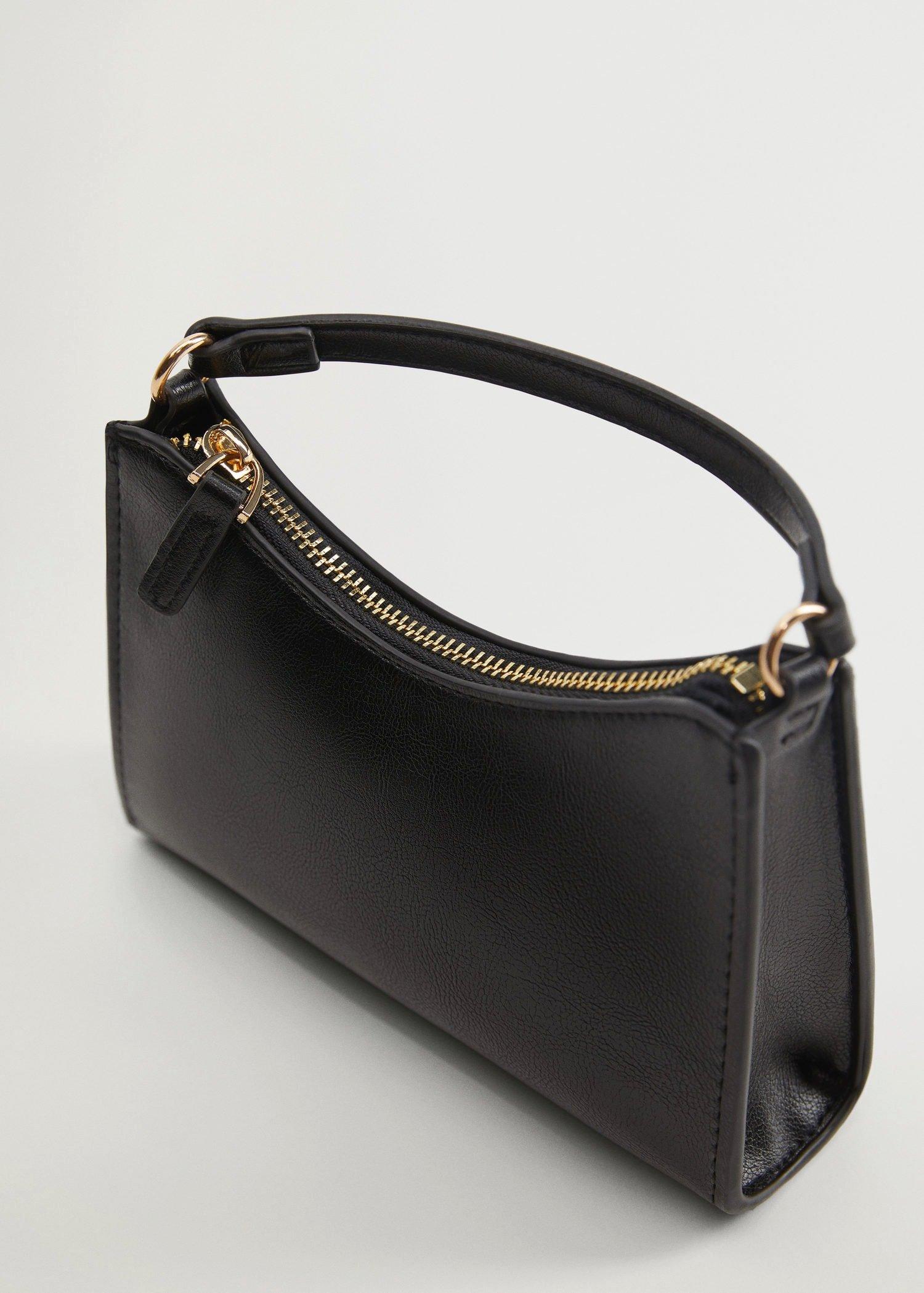 Black Chain Baguette Mini Bag, Women, , large image number 2