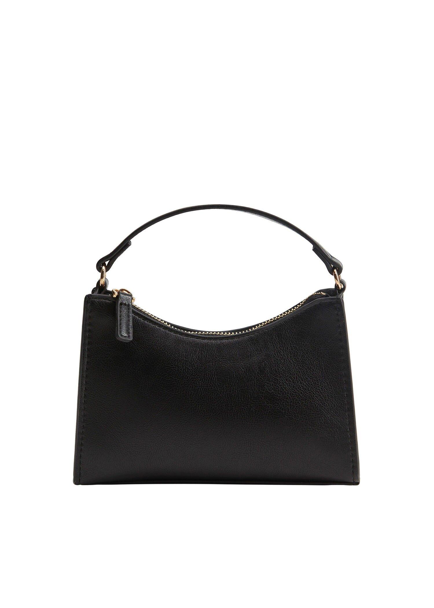 Black Chain Baguette Mini Bag, Women, , large image number 3