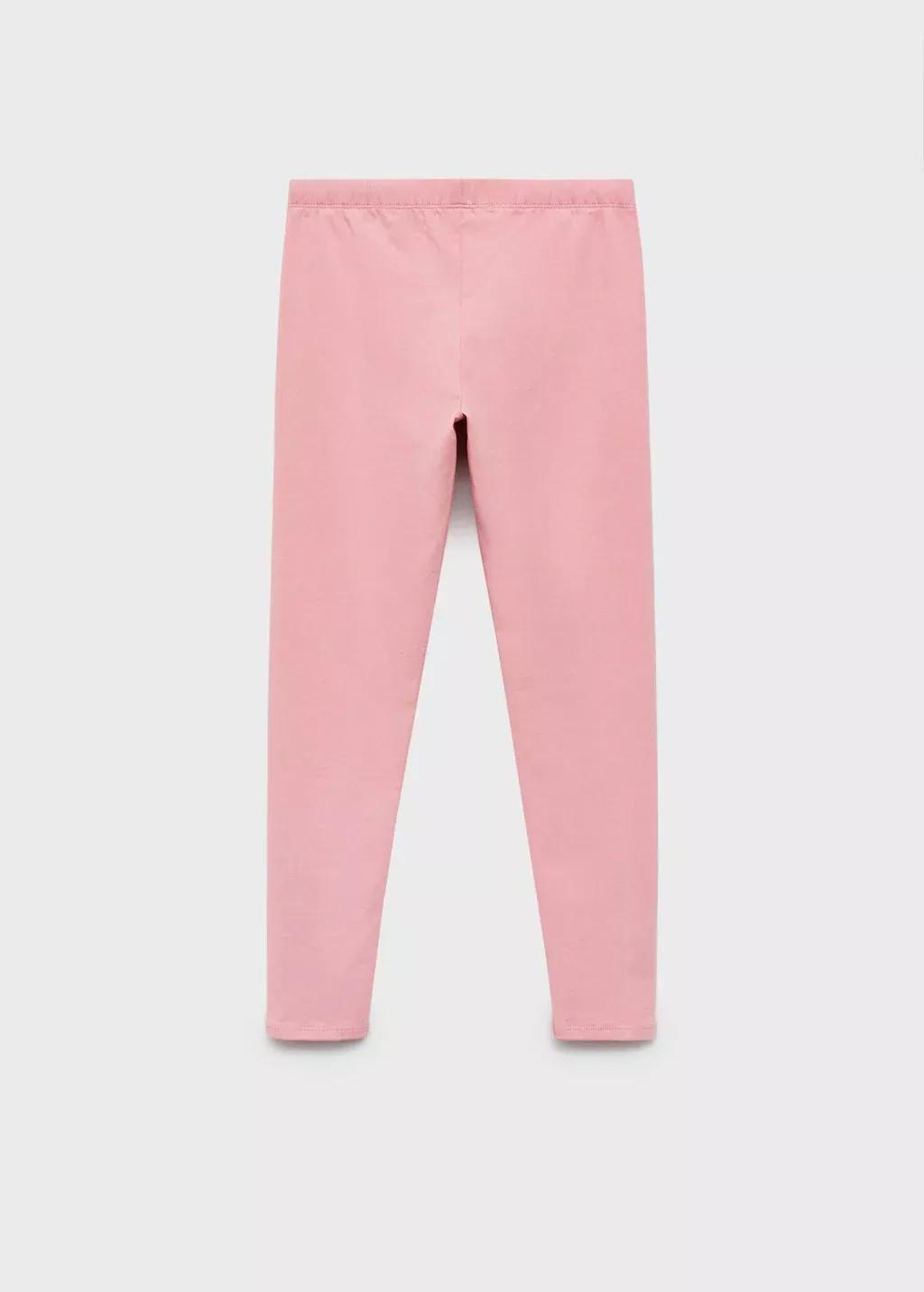 PINK Essential cotton leggings, Kids Girl, , large image number 1
