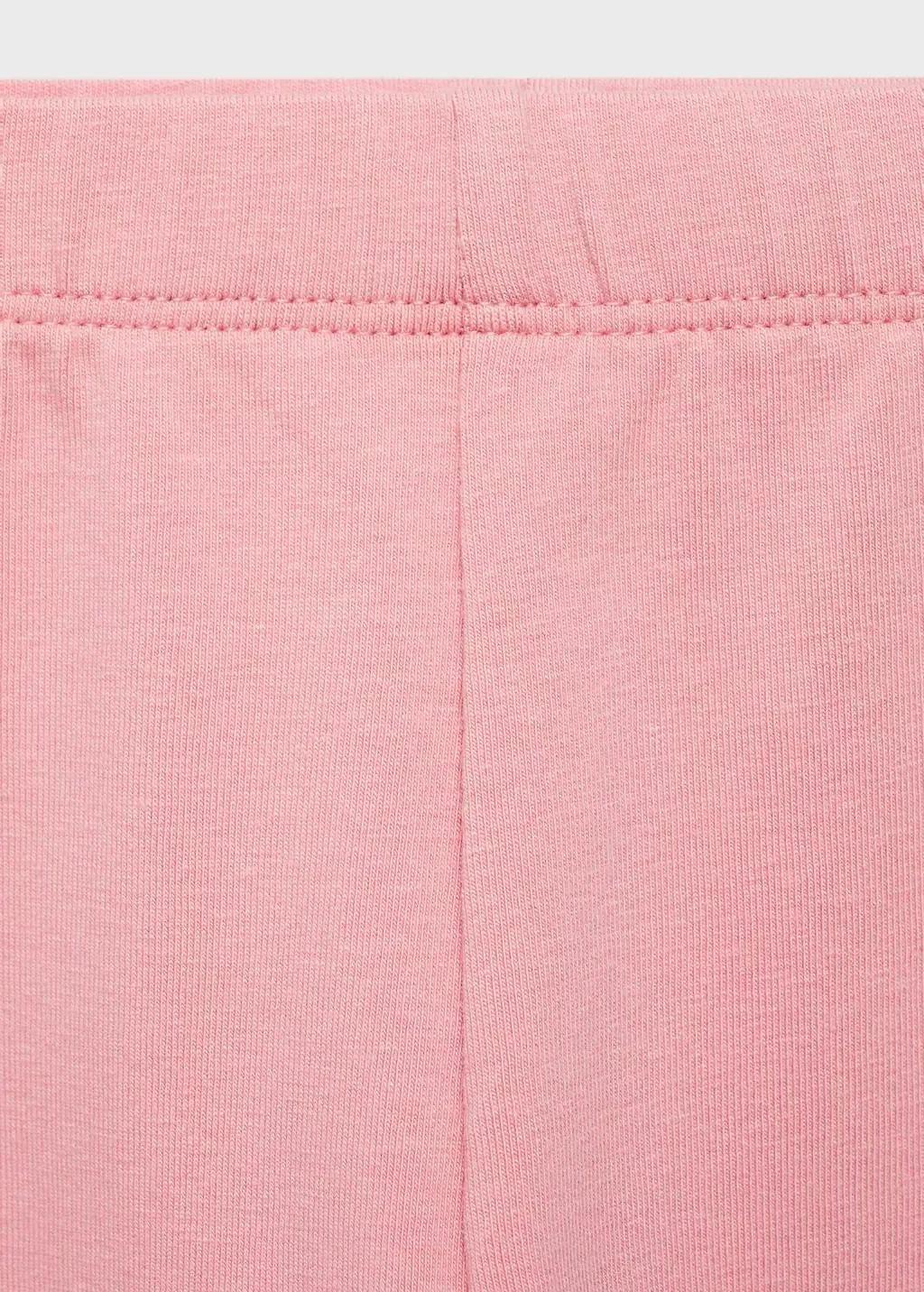 PINK Essential cotton leggings, Kids Girl, , large image number 2