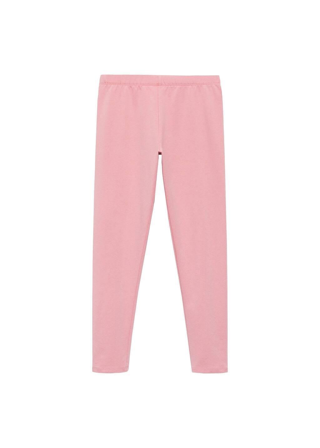 PINK Essential cotton leggings, Kids Girl, , large image number 3