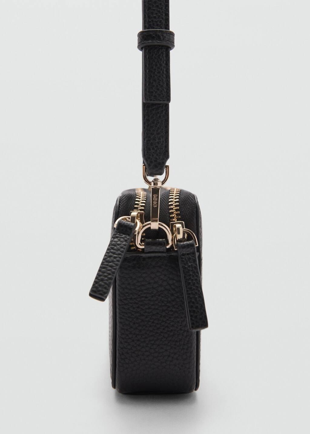 Black Plain Laptop Bag, Black, large image number 2