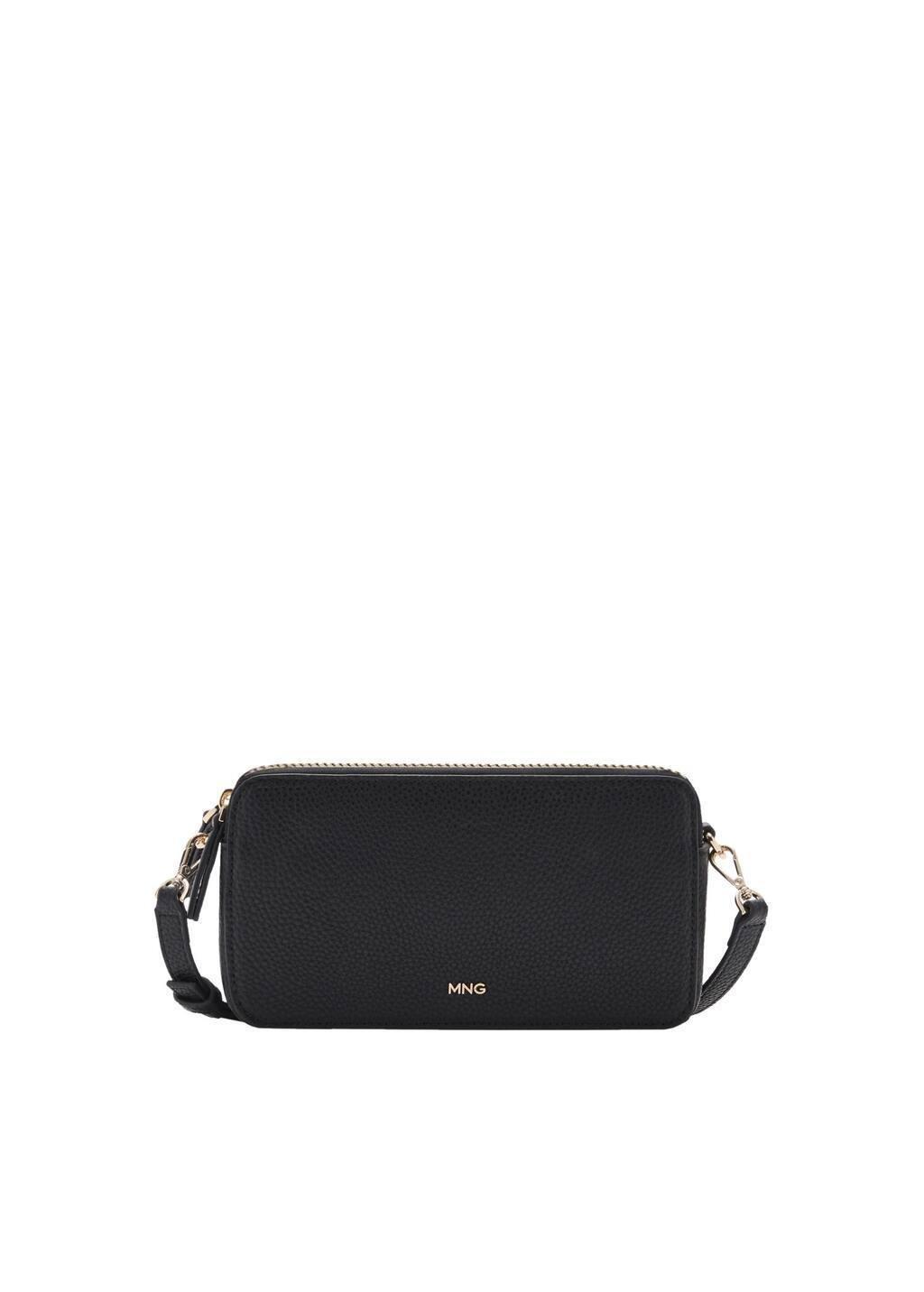 Black Plain Laptop Bag, Black, large image number 3
