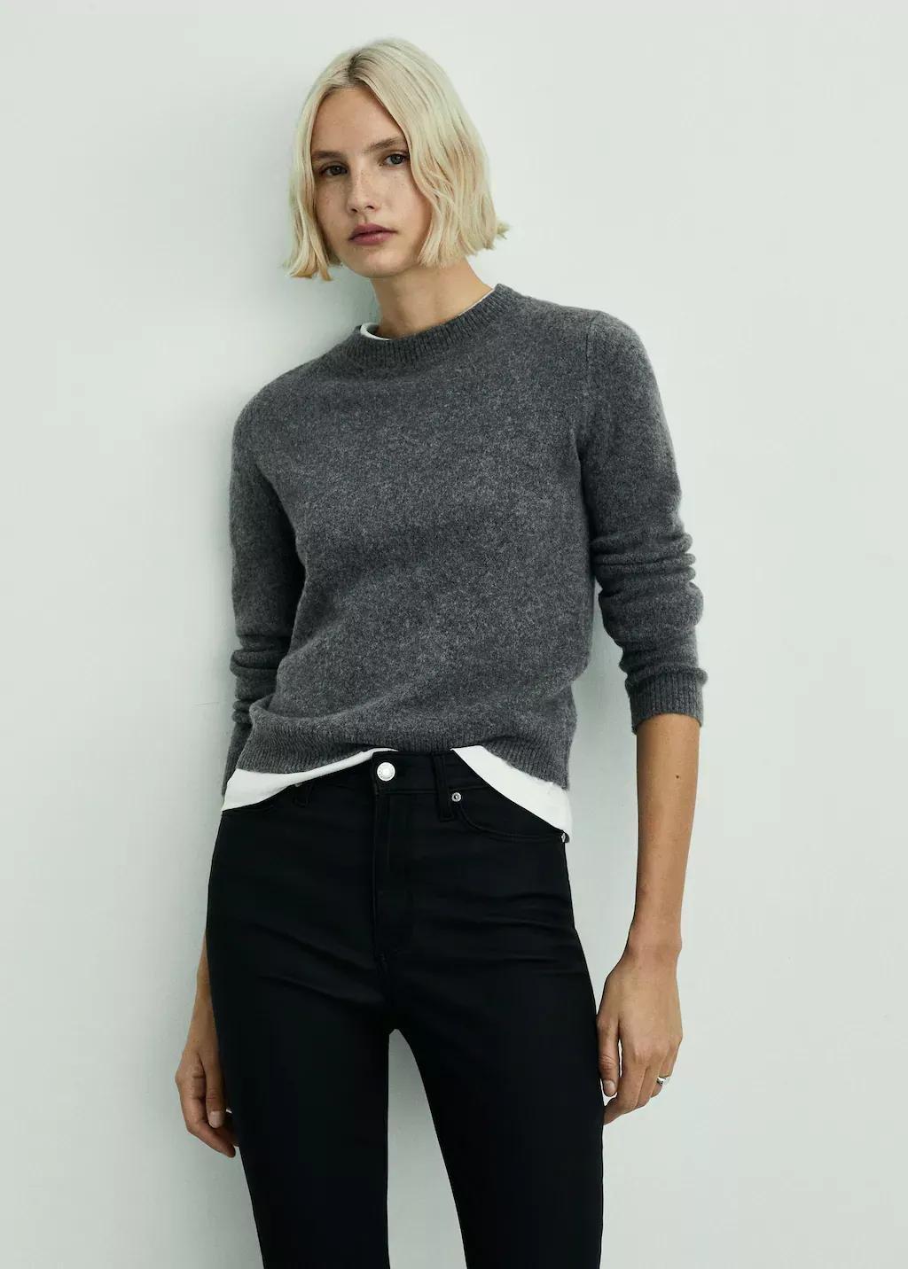 Black Coated Skinny Jeans, , large image number 1