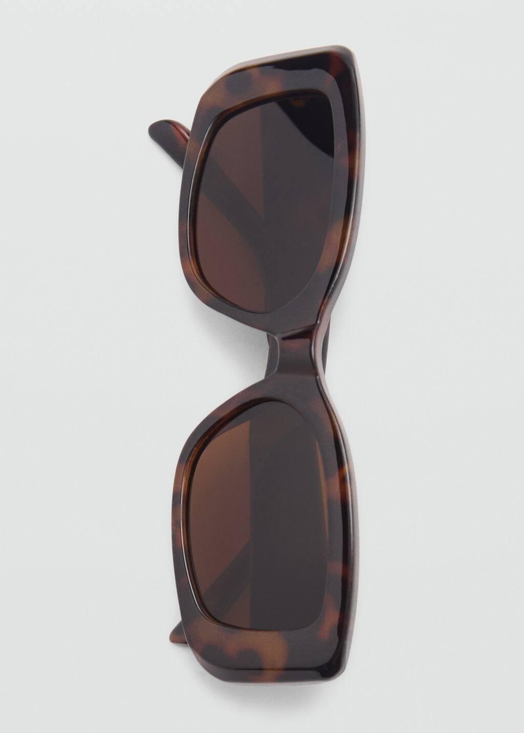 DARK BROWN Squared frame sunglasses, Dark Brown, large image number 7