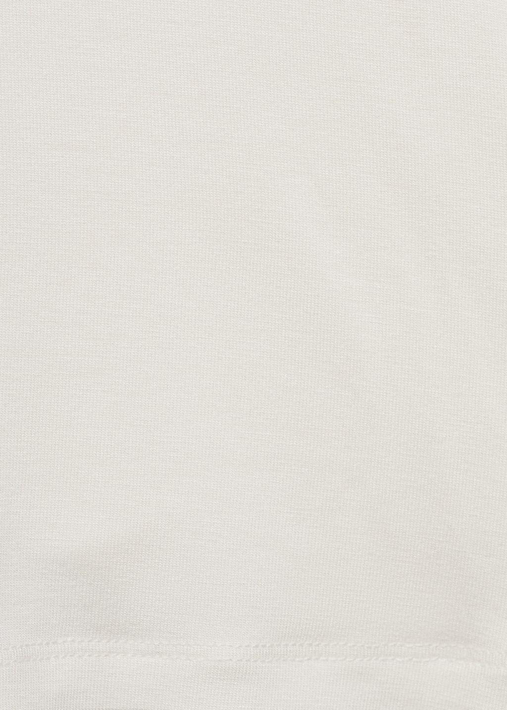 White Turtleneck T-Shirt, , large image number 3