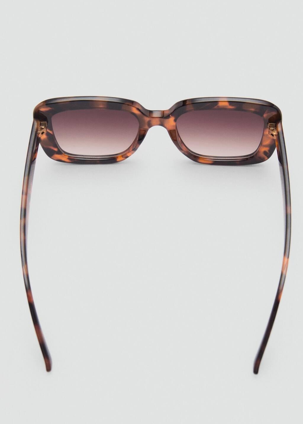 Brown Resin Frame Sunglasses, Dark Brown, large image number 1