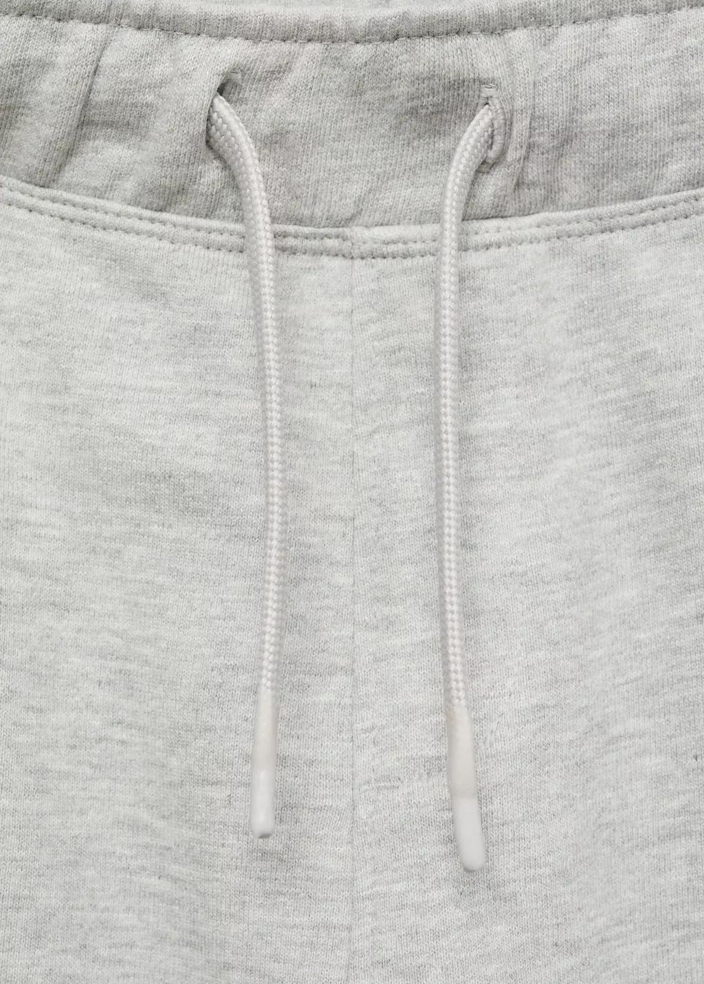 Grey Cotton Jogger-Style Trousers, Kids Boy, , large image number 2